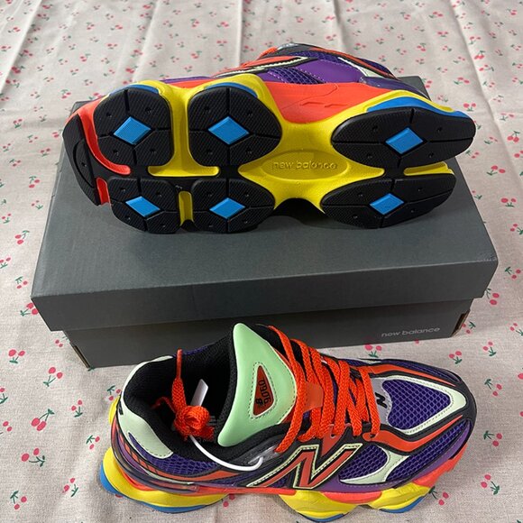 New Balance 9060 'Prism Purple Vibrant Spring' Sneakers - Picture 7 of 7